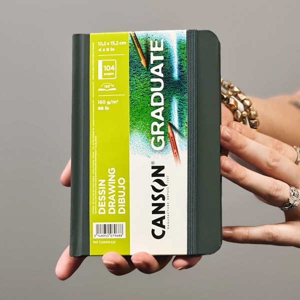Canson Graduate Drawing Pad Portrait 4x6 inch 104 pgs